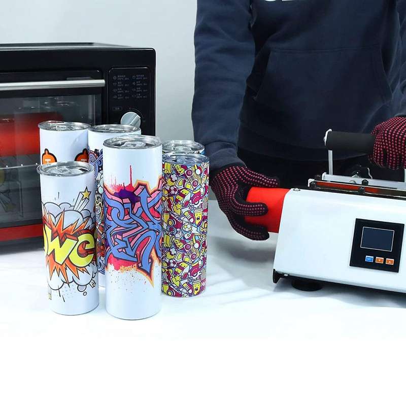 Seamless Silicone Sleeve for Sublimation 20oz&15oz Skinny Tumblers