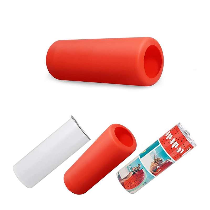 Seamless Silicone Sleeve for Sublimation 20oz&15oz Skinny Tumblers