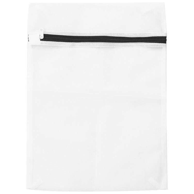 Set Of 6 Mesh Laundry Bags with Zip Lock-3 Large & 3 Medium
