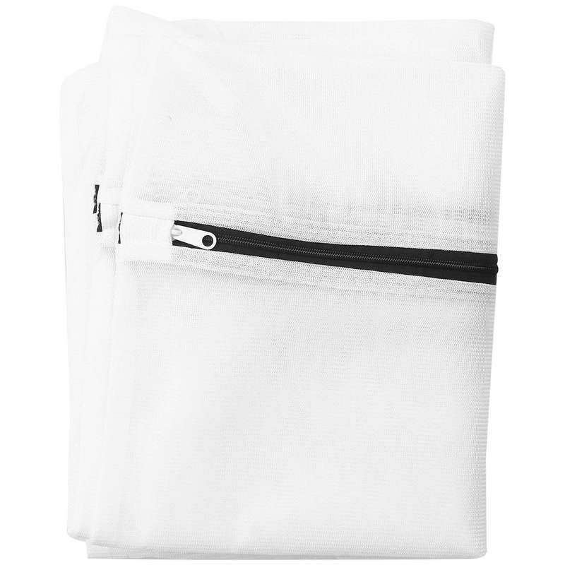 Set Of 6 Mesh Laundry Bags with Zip Lock-3 Large & 3 Medium