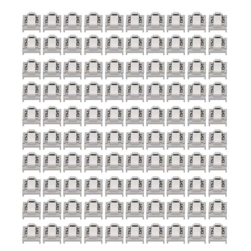 100 Pcs Ethernet Hub Port Rj45 Anti Dust Cover Cap Protector Plug A