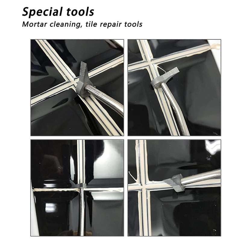 2set Grout Removal Tool Remover Caulking Removal Tool for Tile Joints