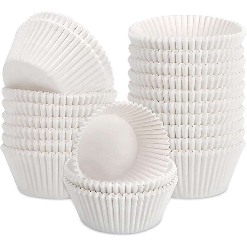 White Cupcake Liners Non-stick Paper Baking Cups,cupcake Wrappers