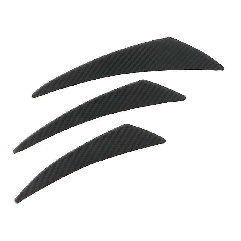 New Car Lip Splitter Carbon Fiber Style Front Bumper Body Spoilers