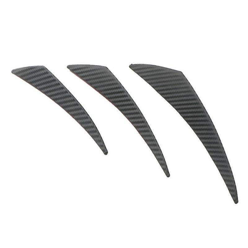 New Car Lip Splitter Carbon Fiber Style Front Bumper Body Spoilers