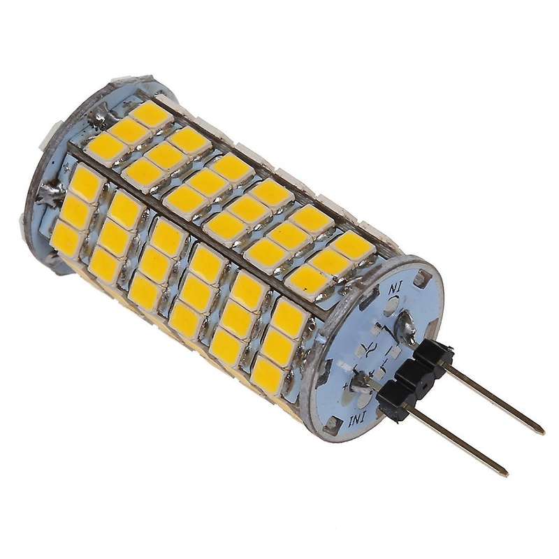 G4 5.5w 120 Smd 3528 Led Warm White Car Spot Light Bulb Lamp Dc 12v