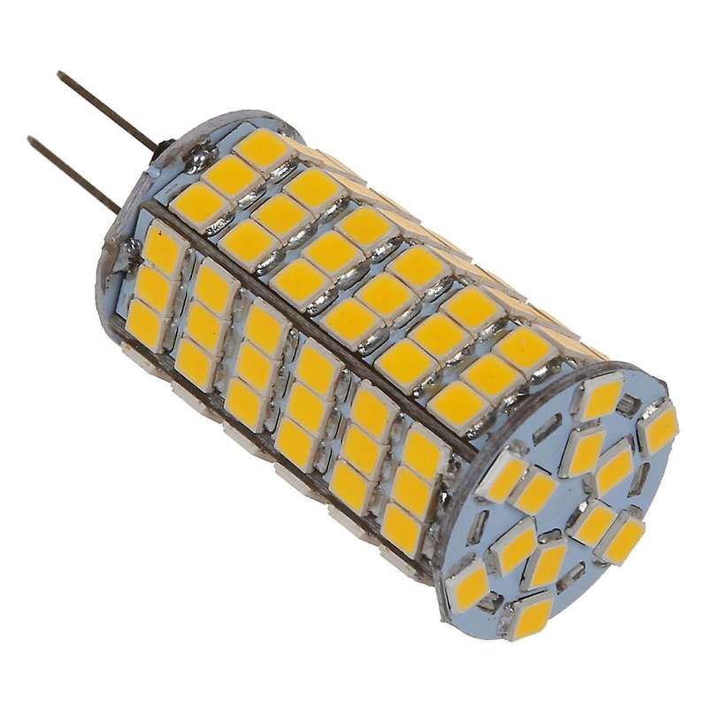 G4 5.5w 120 Smd 3528 Led Warm White Car Spot Light Bulb Lamp Dc 12v