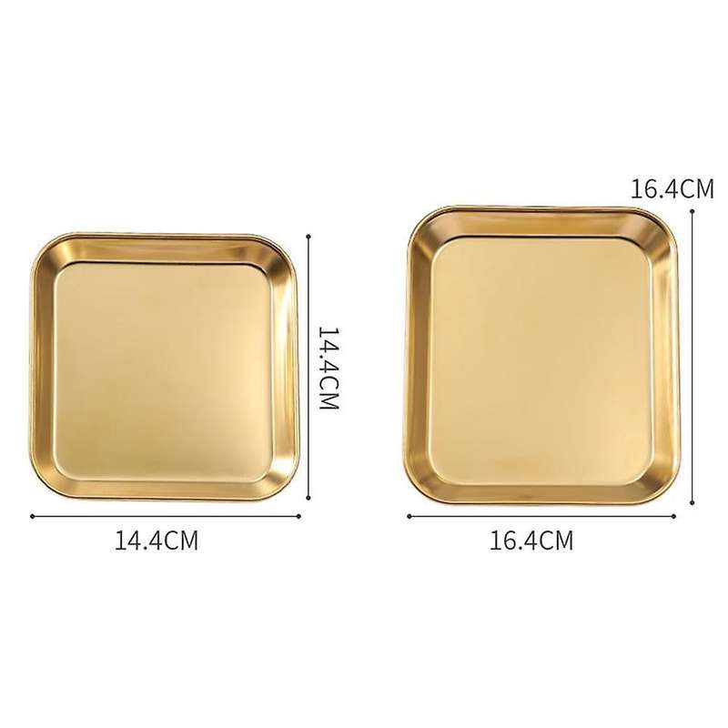 Square Plate Buffet Plate Fruit Plate Barbecue Plate Commercial, C