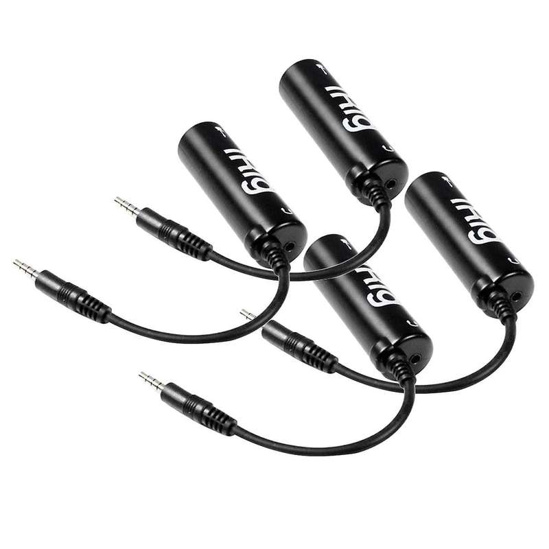 Irig 4pcs Guitar Effects Interface Adapter Converter Link Replacement