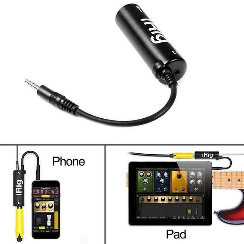 Irig 4pcs Guitar Effects Interface Adapter Converter Link Replacement