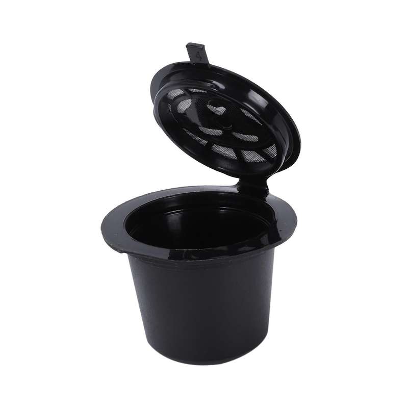4x Refillable Coffee Capsules Pods for Nespresso Machines Spoon