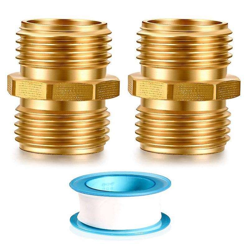 Solid Aluminum Alloy Garden Hose Fittings Connectors Adapter