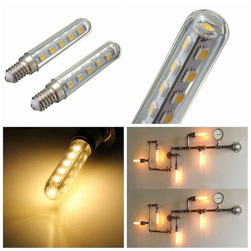 2pcs 2.5w Led Light Bulb for Kitchen Chimney Hood 220v Warm White