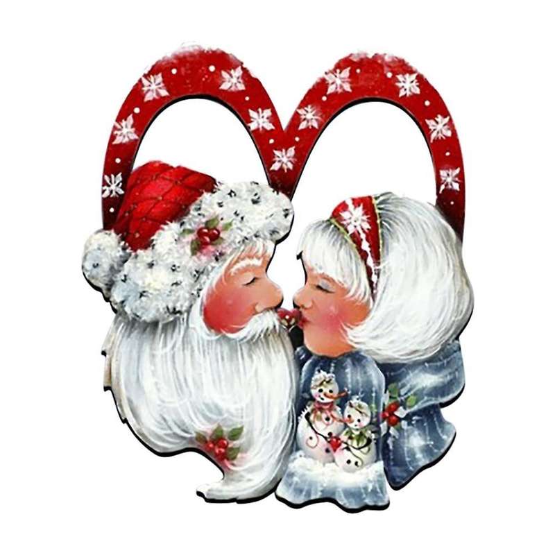 Wreath Valentine's Day Welcome Front Door Decoration