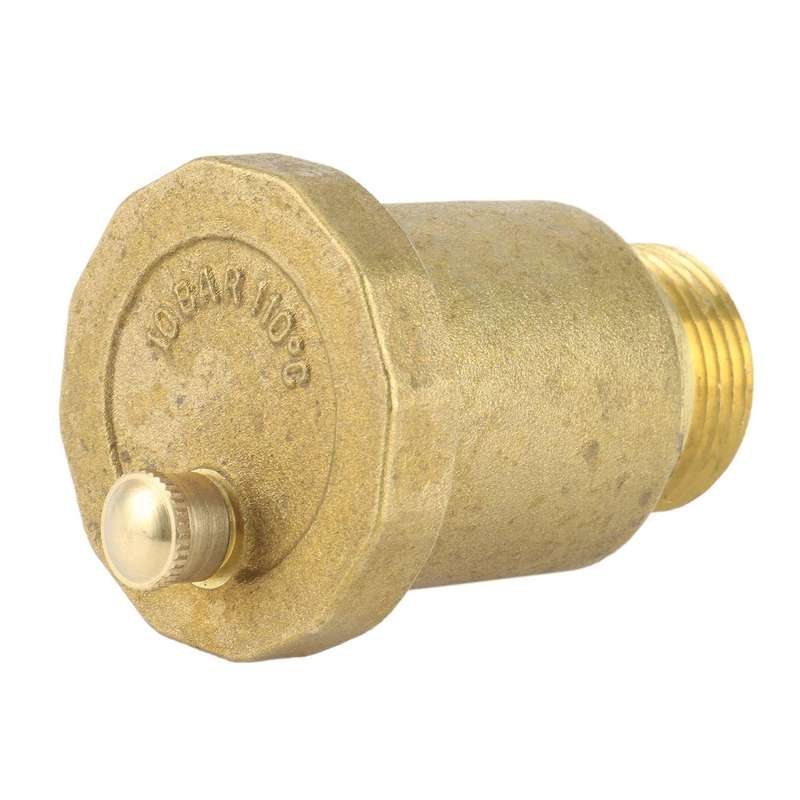 Brass Automatic Air Vent Valve 3/4 Inch Male Thread for Solar Water
