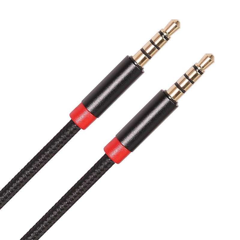 3.5mm Male to Female Extension Cable with Microphone for Headset (3m)