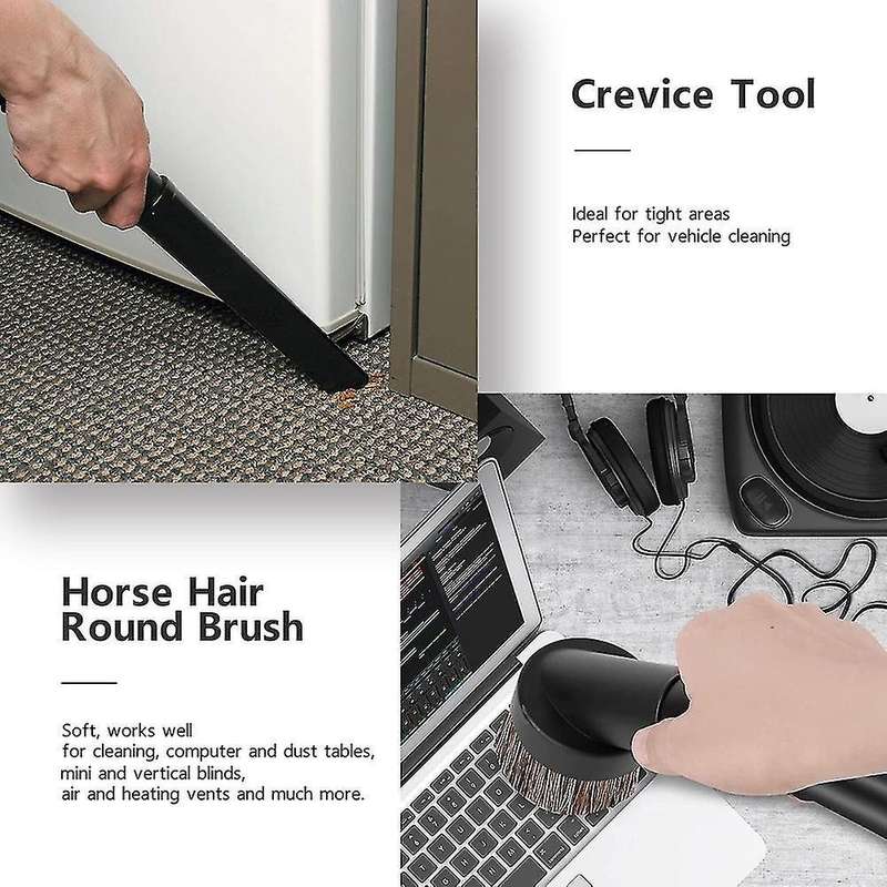 Vacuum Brush Crevice Tool Kit for Dyson V6 V7 V10 Sv10 Vacuum Cleaner