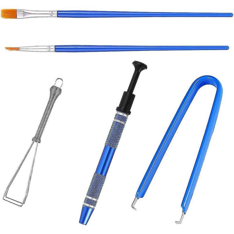 5 Pcs Computer Cleaning Kit,keyboard Lube Switch Puller Kits