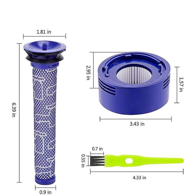 Replacement Filter for Dyson V8 V7 Animal and Absolute Cordless