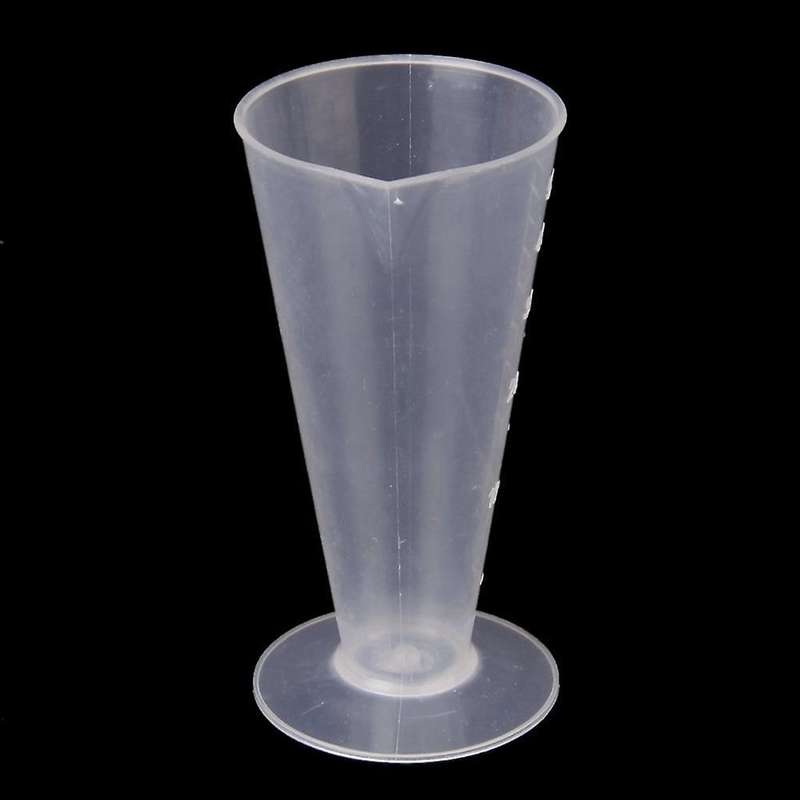 2x 50ml Kchenlabor Kunststoffmessbecher Messbecher