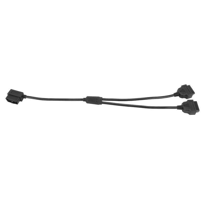 50cm Y Style Obd 2 Splitter Cable Male to Dual Female Diagnostic-tool