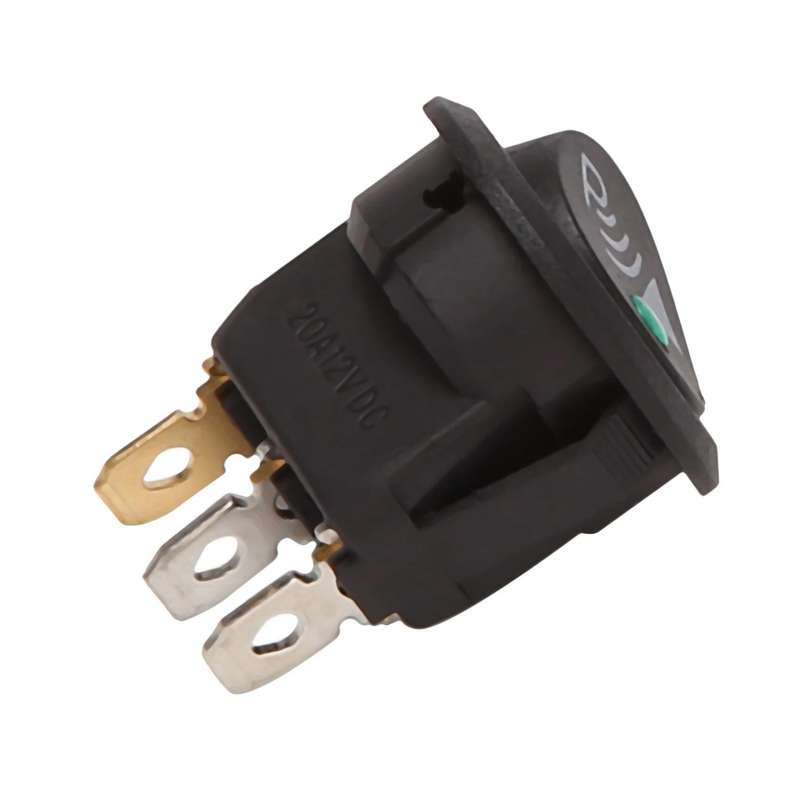 10x Round 3 Pin Rocker / Parking Switch Rear Sensor