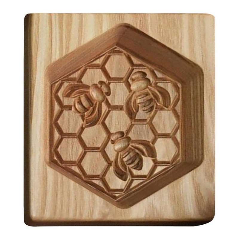 Cookie Mold Shortbread Mold Wooden Shortbread Mold(bee)