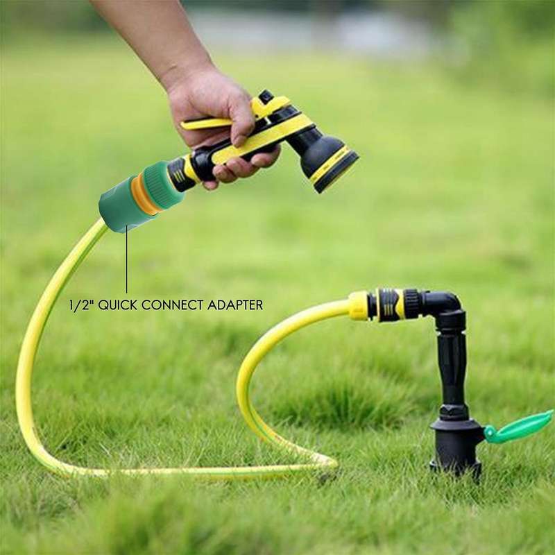 10pcs 1/2 Inch Hose Tap Water Hose Pipe Connector Connect Adapter