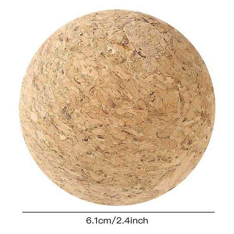 2 Pieces Wooden Cork Stopper, for Wine Carafe Bottle 2.4 Inch/ 6.1 Cm