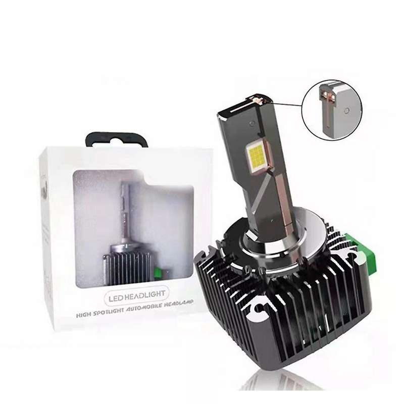 D3s Led Headlight Hid D3s/r Car Bulb Led 8000lm Csp Chip 6000k White