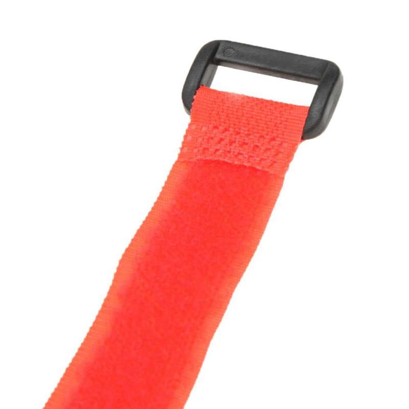 10 Pcs Forts Rc Batterie Antiderapants Cable Sangles D'arrimage Rouge