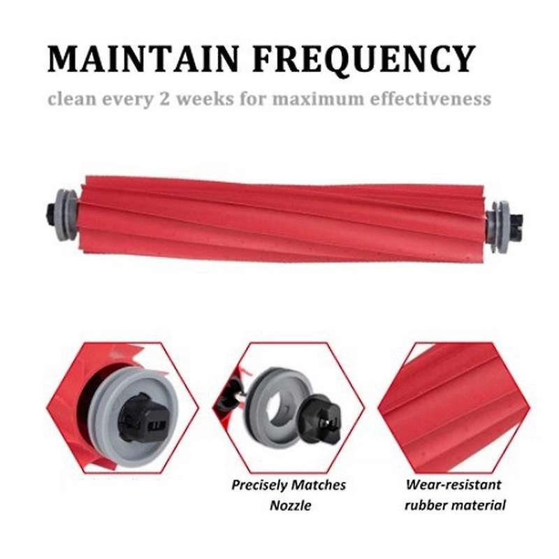 5pcs for Roborock T8 Vacuum Cleaner Washable Main Brush Mop Cloth Kit