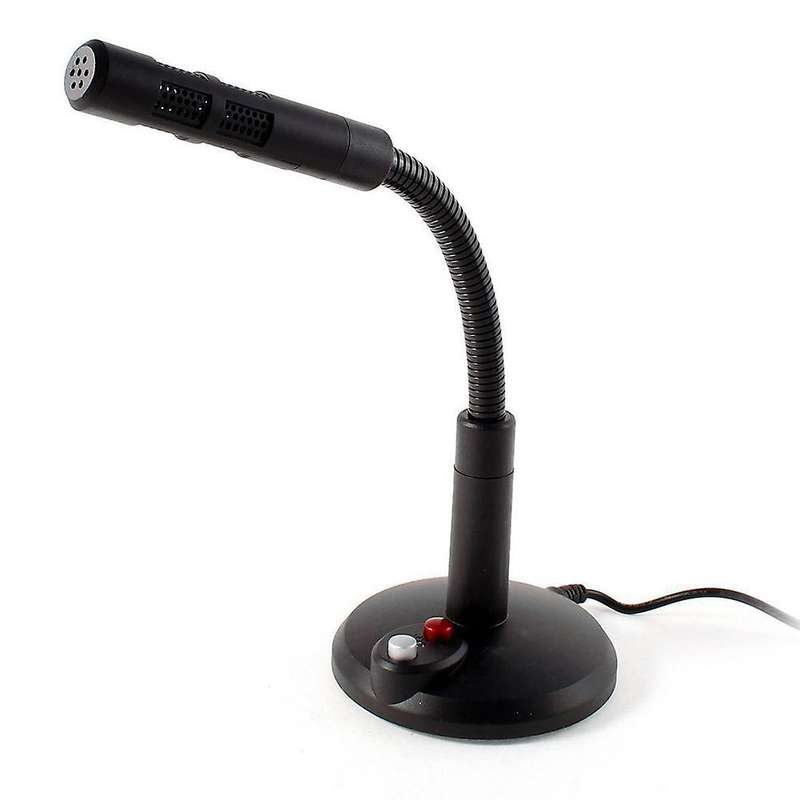 Usb Microphone 360 Omnidirectional Wired Microphone Adjustable Angle