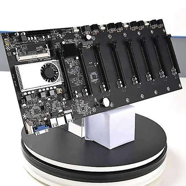 Btc-37 Mining Machine Motherboard 8-cpu Graphics Card Slot Pci-e 16x
