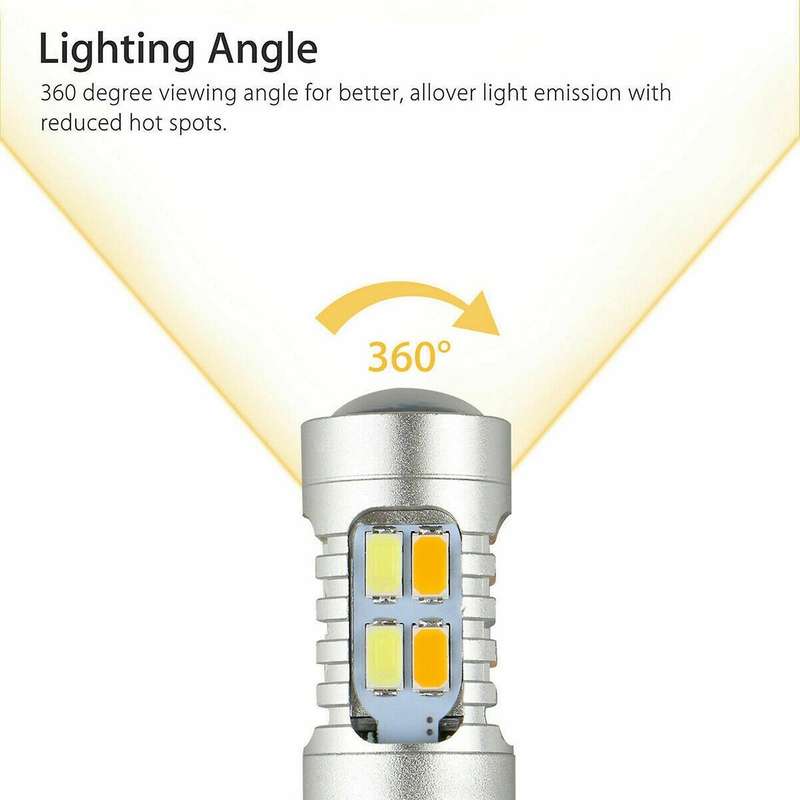 2pcs 1157 Bay15d P21/5w 5630 Led Bulb Canbus Car Turn Signal Lamp