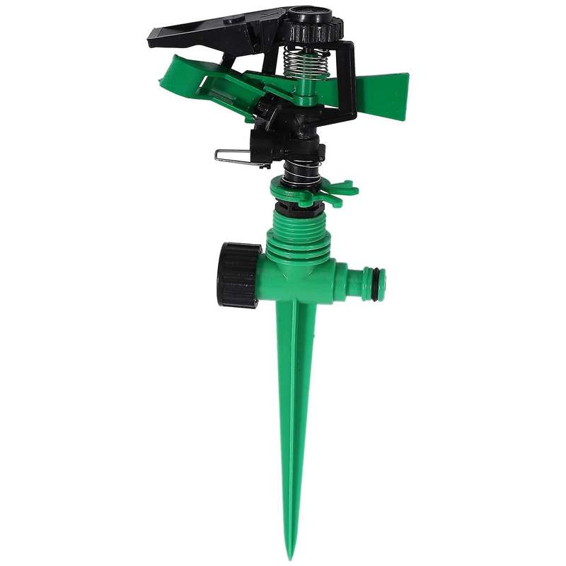 360 Rotating Water Sprinkle Garden Lawn Impulse Nozzle Watering Tool