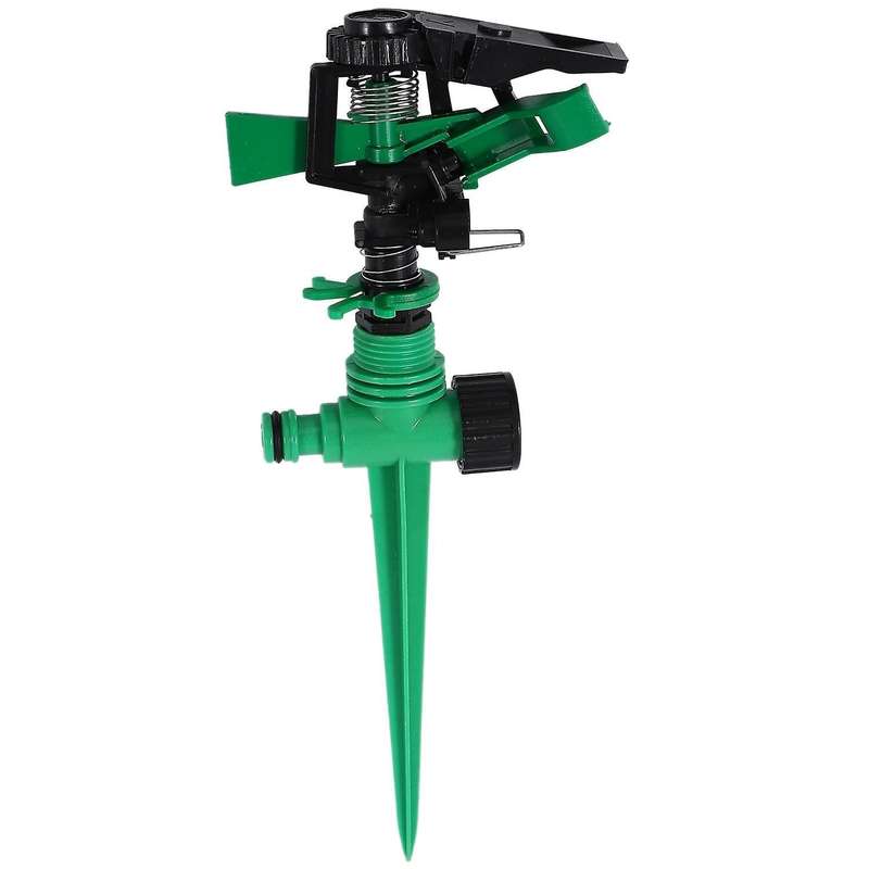 360 Rotating Water Sprinkle Garden Lawn Impulse Nozzle Watering Tool