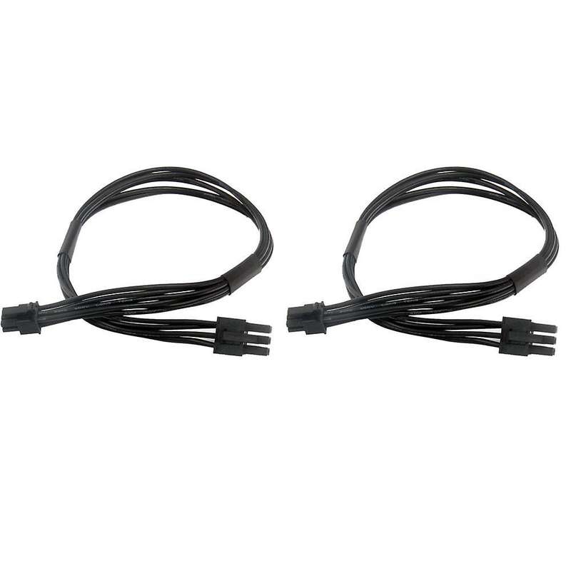 2pcs for Mac 6pin Line Gpu 6pin to Mini 6pin3 Mac Graphics Card Line
