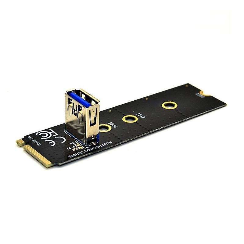 M.2 to Pci-e X16 Slot Adapter Card Ngff Riser Card for Miner Mining
