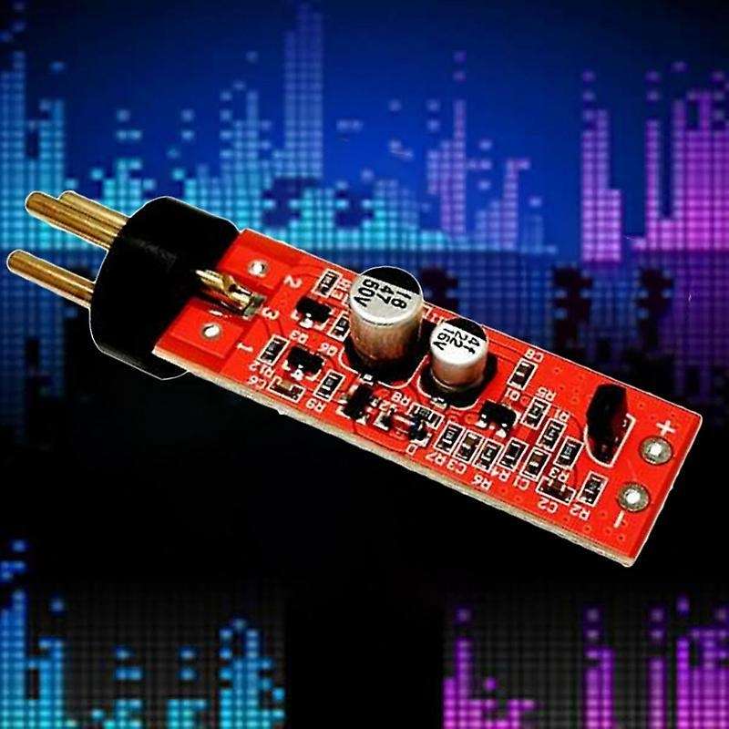 Diaphragm Microphone Diy Production Modified Circuit Board with Plug