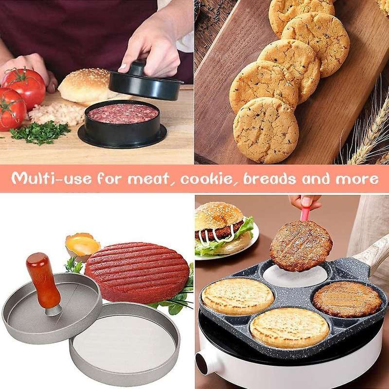 Baking Paper for 4/4.5 Inch Burger -500 Pieces Of Round Baking Paper