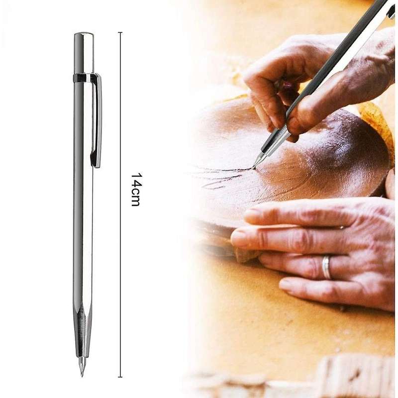 4pcs Tip Scriber Etching Engraving Pen Carve Engraver Scriber Tools