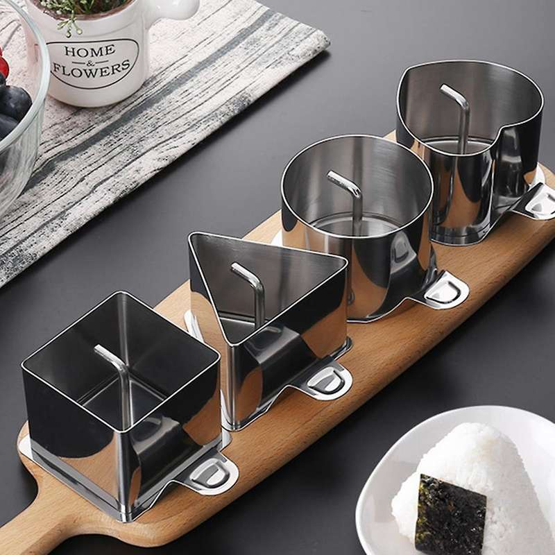 Stainless Steel Rice Ball Mold Children's Food Mousse Cake Mold B