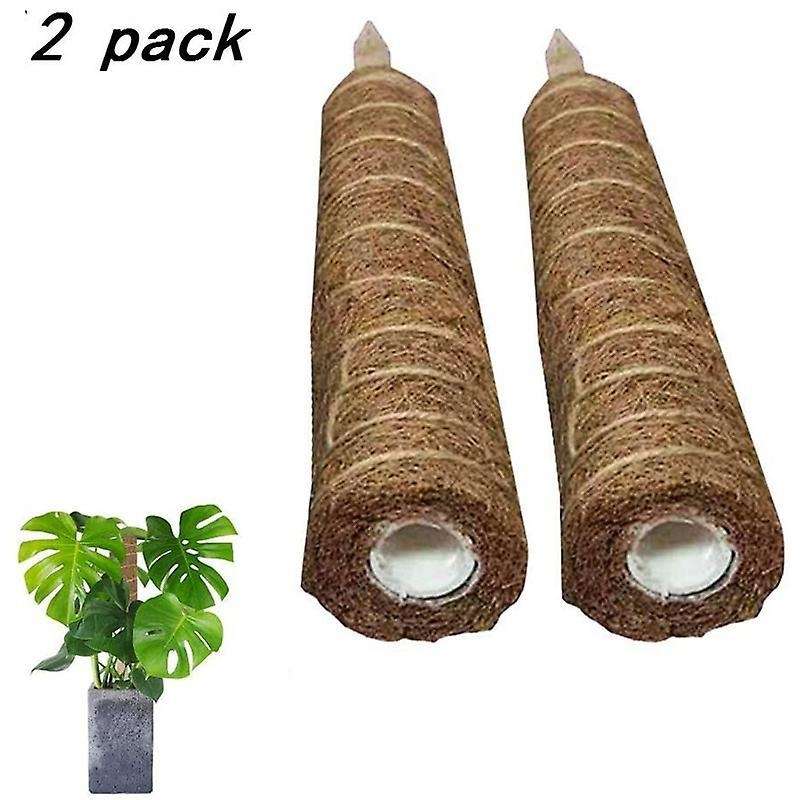 2pcs 17 Inch Coco Coir Totem Poles-supports Indoor Plants