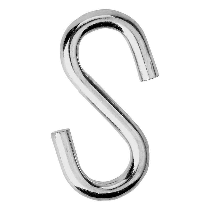 Heavy Duty S Hooks Ultra Thick Hammock Hooks Galvanized , Pack Of 2