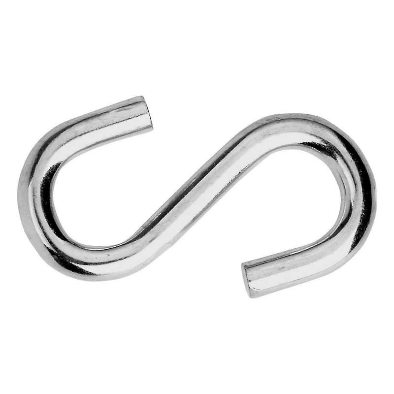 Heavy Duty S Hooks Ultra Thick Hammock Hooks Galvanized , Pack Of 2
