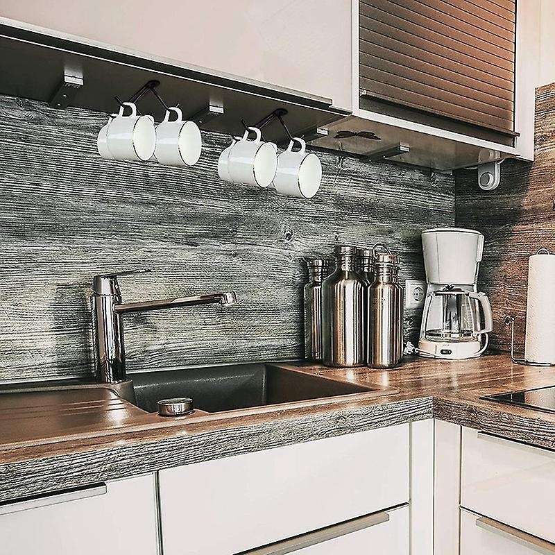 Mug Holder, Set Of 2 Coffee Mug Holder Under Cabinet, for Coffee Cups