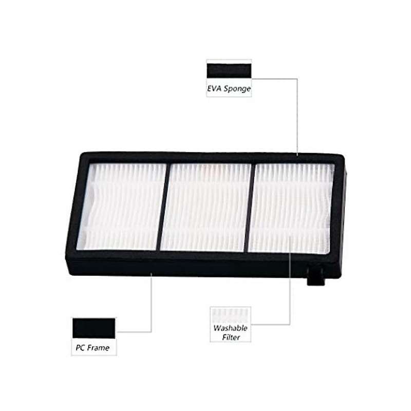 10pcs Filter,for Roomba Robotic 800&900 Series,with A Cleaning Brush