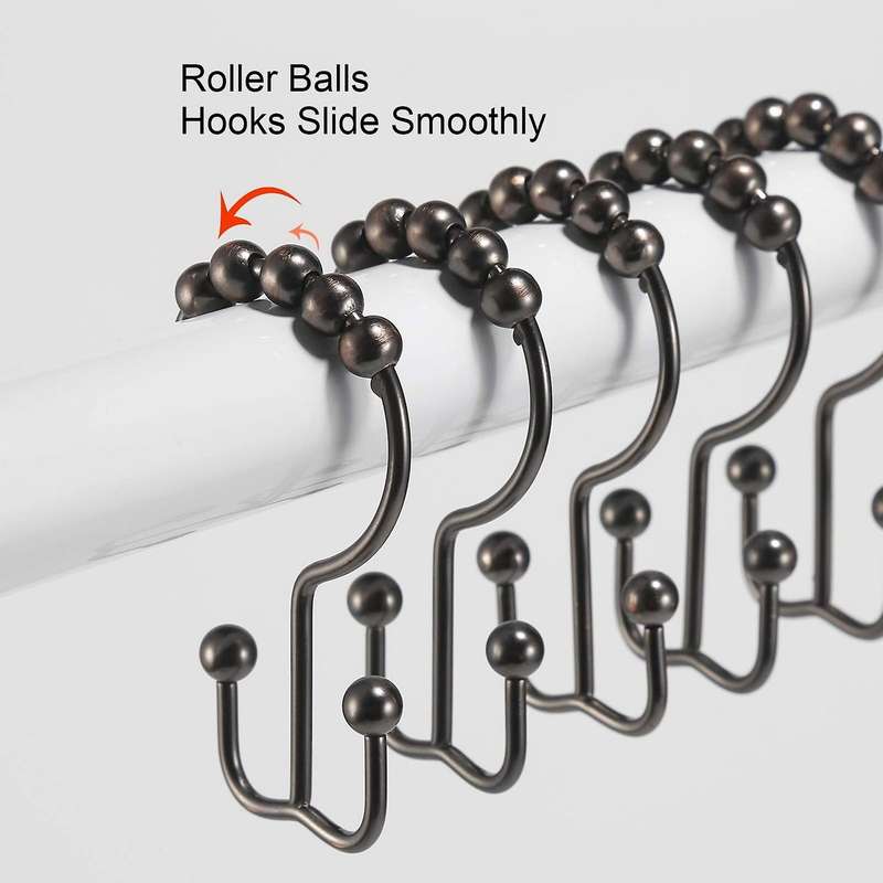 Shower Curtain Hooks Curtain Rings Stainless Steel Hooks B