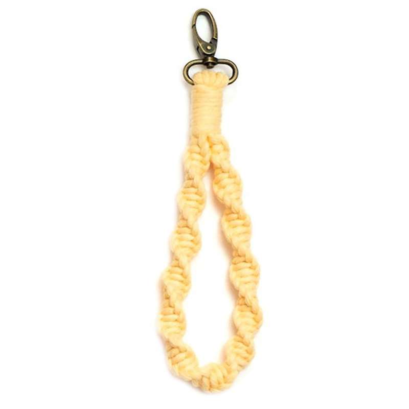 Mini Macrame Keychains Accessory for Car Key Purse Phone Supplies, J